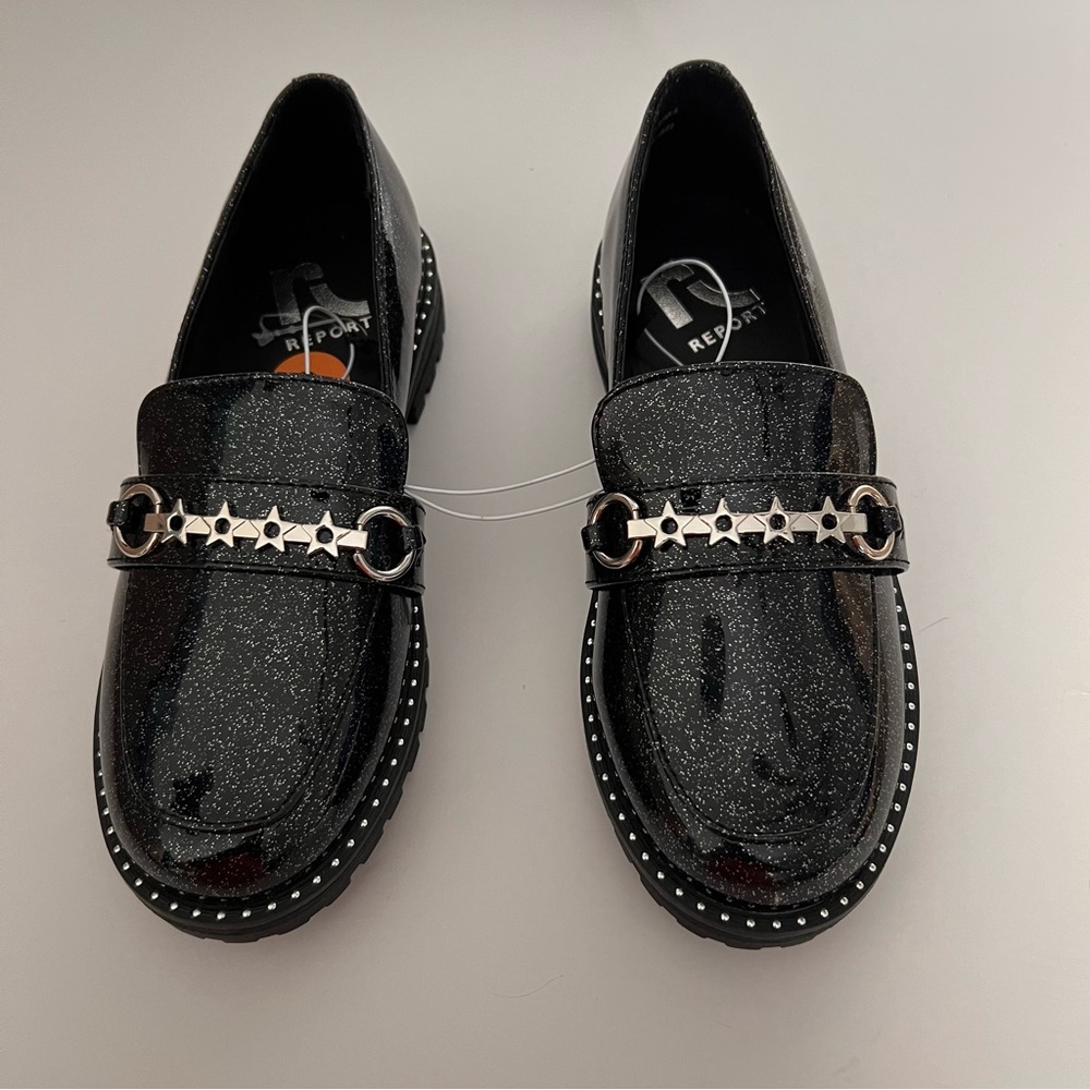 Report, girl platform , black,  size 3M shoes NWOT